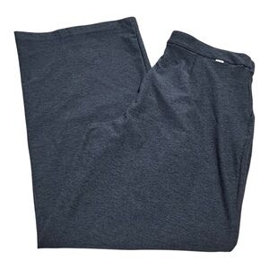 Vuori Elevation Trouser Blue Heather Women’s L-XL Wide Leg Pleated